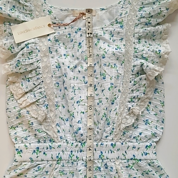 Love Shack Fancy Floral Roberta Dress - Picture 13 of 15